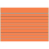 Карточки для картотеки Brunnen, линейка, 190 гр/м2, А8, 100 штук Оранжевый-1